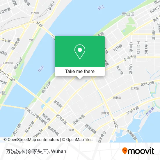 万洗洗衣(余家头店) map