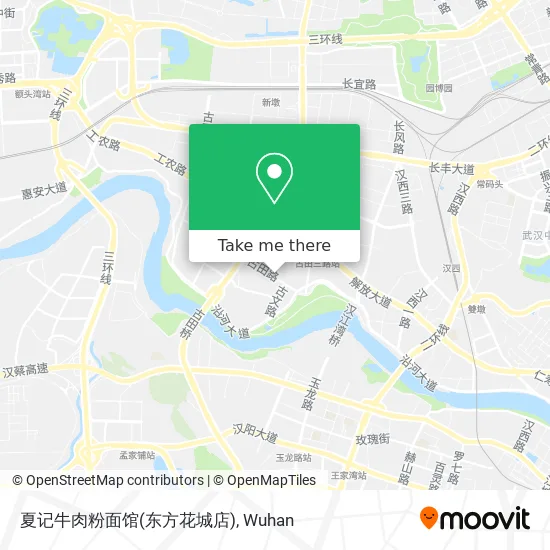 夏记牛肉粉面馆(东方花城店) map
