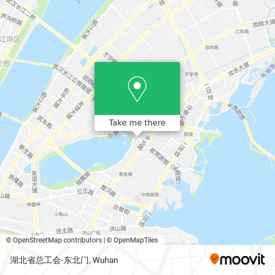 湖北省总工会-东北门 map