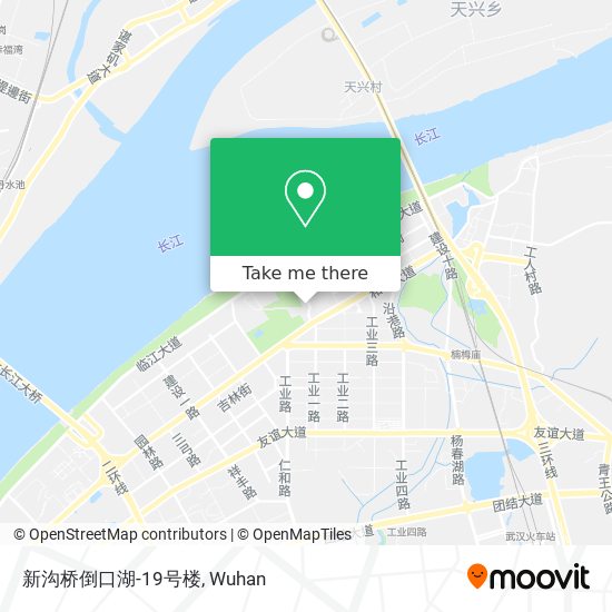 新沟桥倒口湖-19号楼 map