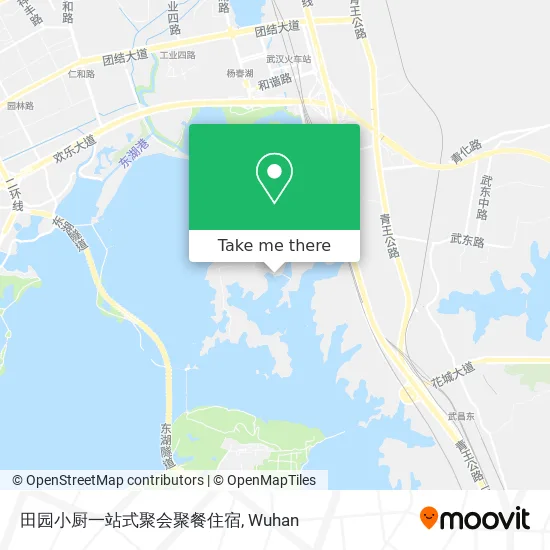 田园小厨一站式聚会聚餐住宿 map