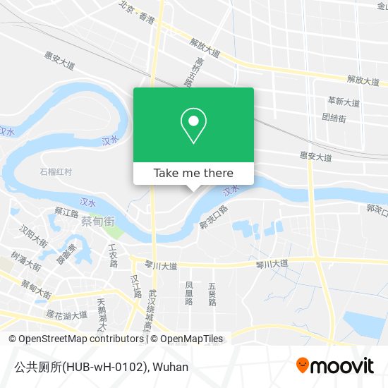 公共厕所(HUB-wH-0102) map
