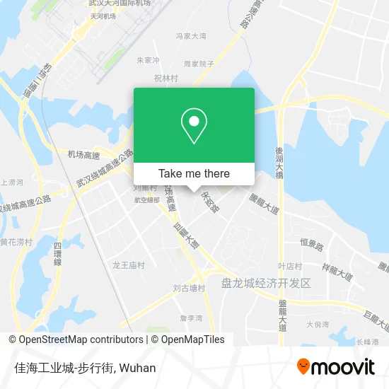 佳海工业城-步行街 map