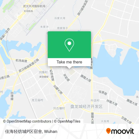 佳海轻纺城P区宿舍 map