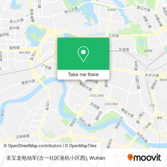 圣宝龙电动车(古一社区港机小区西) map