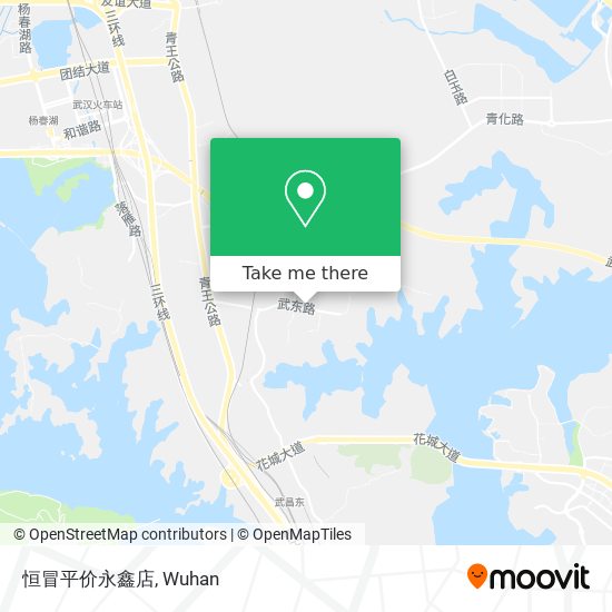 恒冒平价永鑫店 map