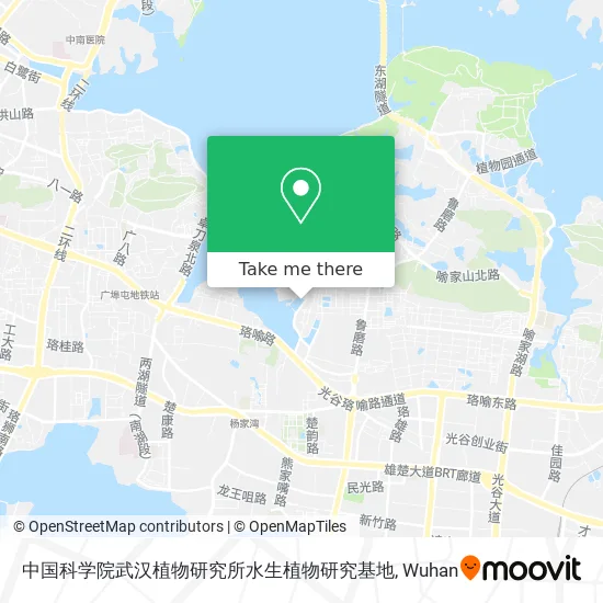 中国科学院武汉植物研究所水生植物研究基地 map