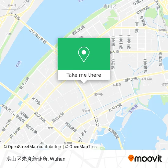 洪山区朱炎新诊所 map