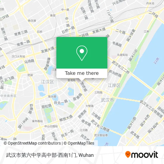 武汉市第六中学高中部-西南1门 map