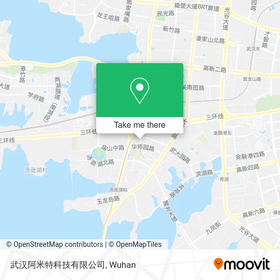 武汉阿米特科技有限公司 map
