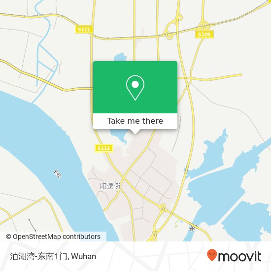 泊湖湾-东南1门 map
