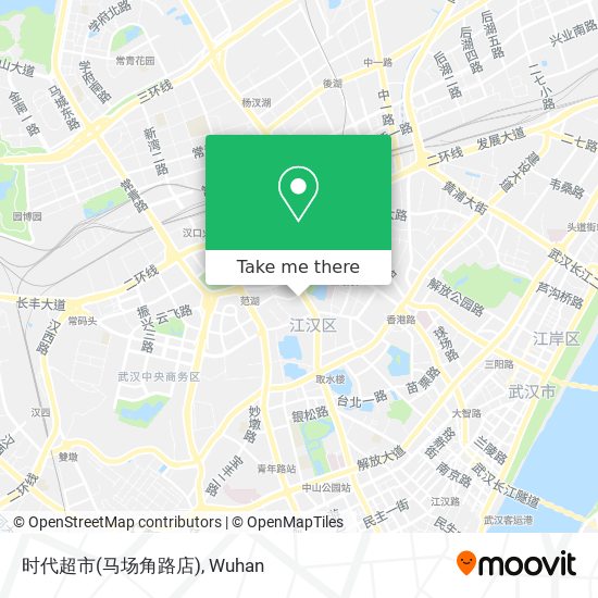 时代超市(马场角路店) map