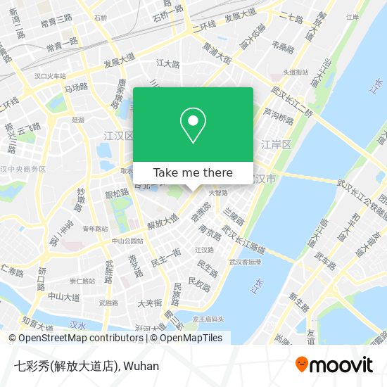 七彩秀(解放大道店) map