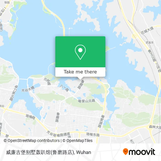 威廉古堡别墅轰趴馆(鲁磨路店) map