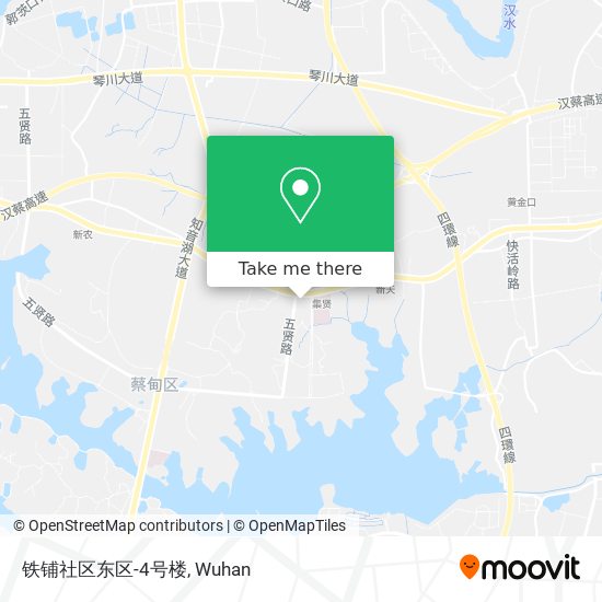 铁铺社区东区-4号楼 map