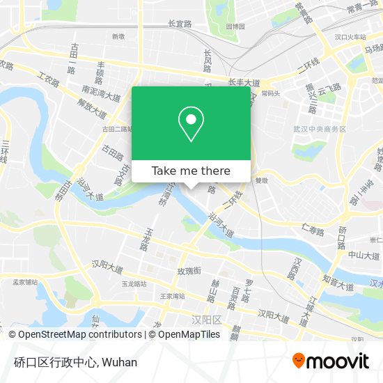 硚口区行政中心 map