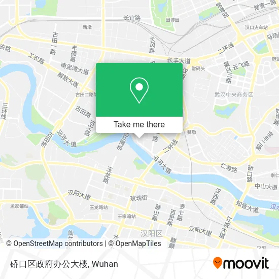 硚口区政府办公大楼 map