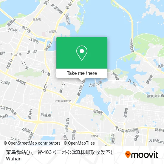 菜鸟驿站(八一路483号三环公寓B栋邮政收发室) map