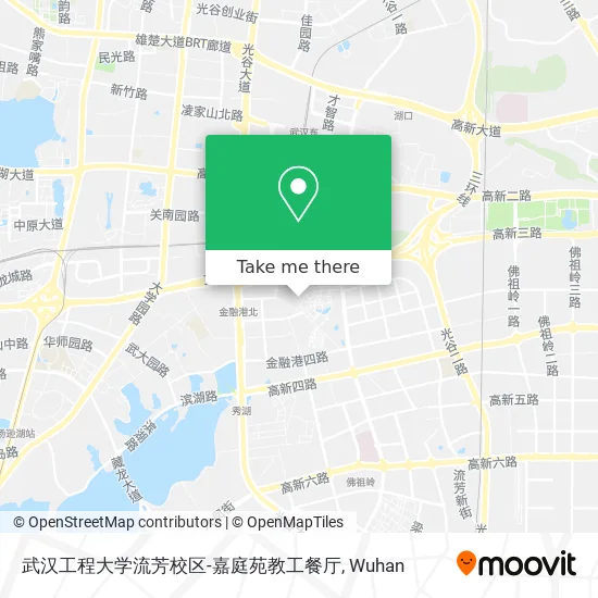 武汉工程大学流芳校区-嘉庭苑教工餐厅 map