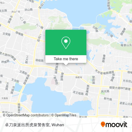 卓刀泉派出所虎泉警务室 map