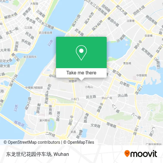 东龙世纪花园停车场 map