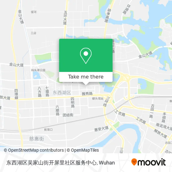 东西湖区吴家山街开屏里社区服务中心 map