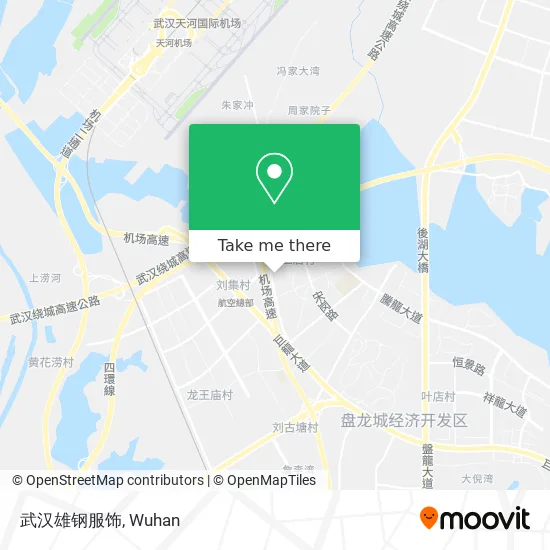 武汉雄钢服饰 map