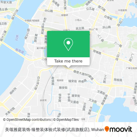 美颂雅庭装饰·臻整装体验式装修(武昌旗舰店) map