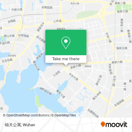 锦天公寓 map