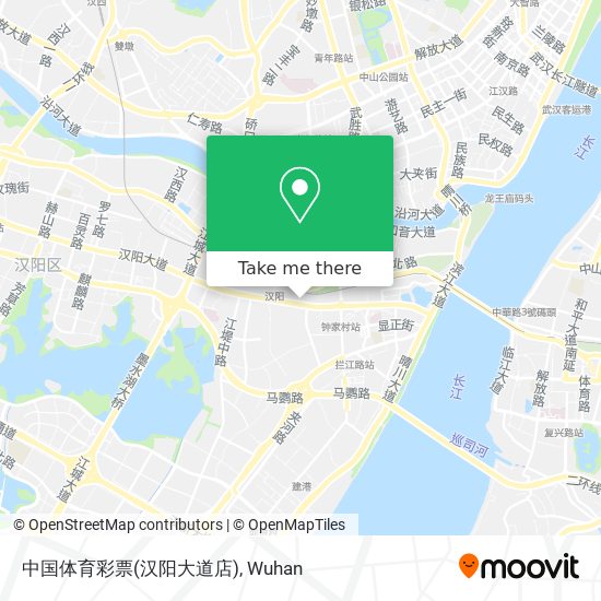 中国体育彩票(汉阳大道店) map