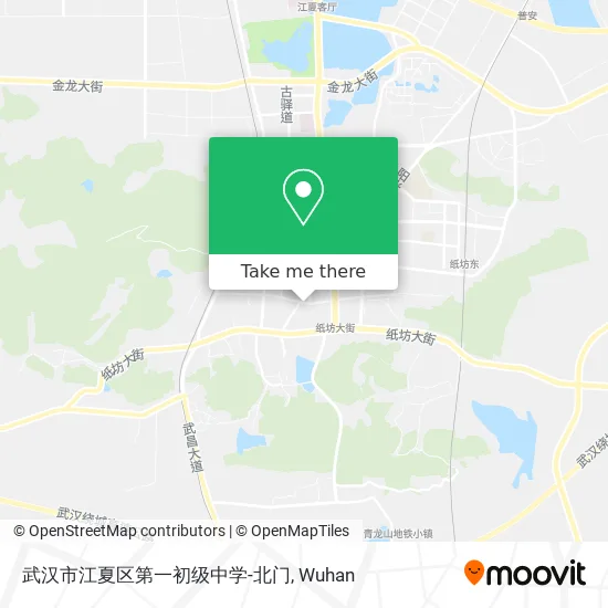 武汉市江夏区第一初级中学-北门 map