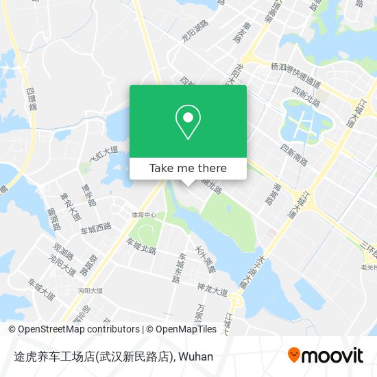 途虎养车工场店(武汉新民路店) map