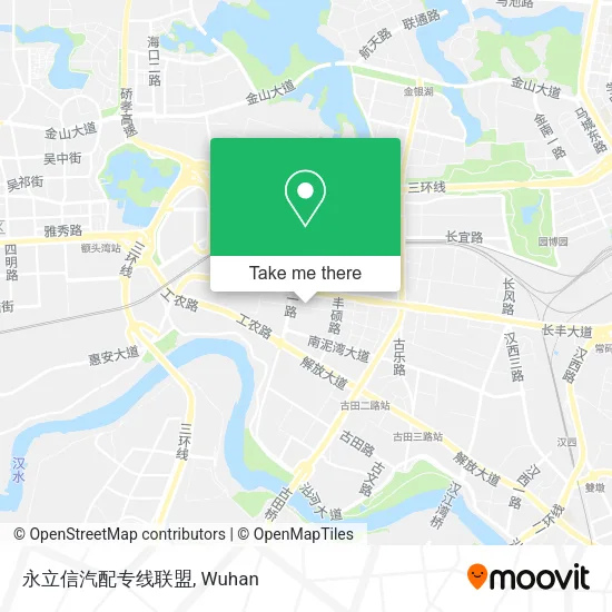 永立信汽配专线联盟 map