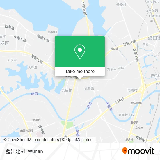 蓝江建材 map