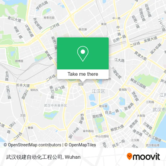 武汉锐建自动化工程公司 map