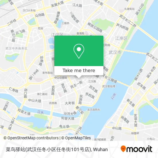 菜鸟驿站(武汉任冬小区任冬街101号店) map