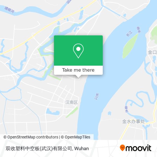 双收塑料中空板(武汉)有限公司 map