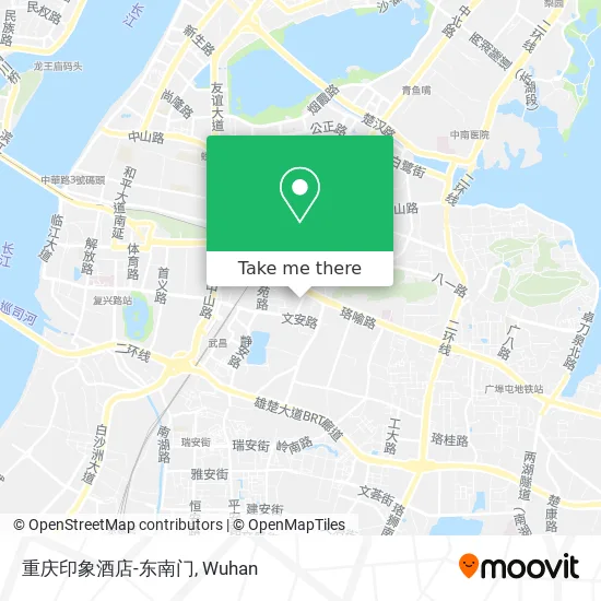 重庆印象酒店-东南门 map