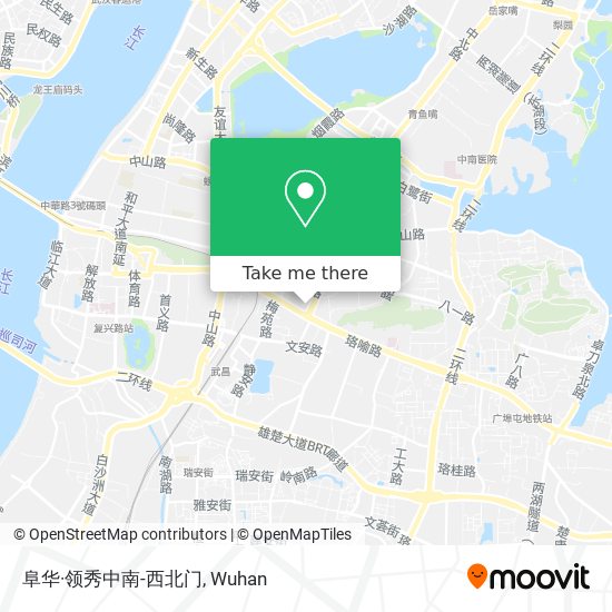 阜华·领秀中南-西北门 map