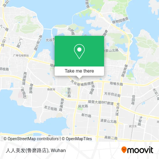 人人美发(鲁磨路店) map