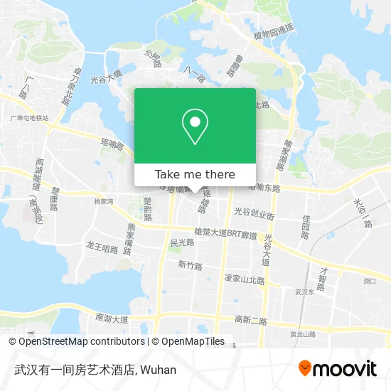 武汉有一间房艺术酒店 map