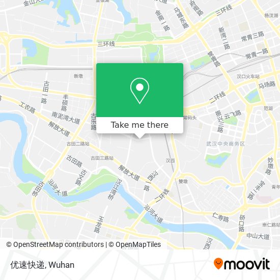 优速快递 map