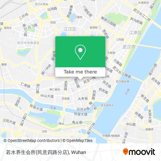 若水养生会所(民意四路分店) map
