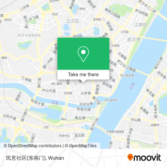 民意社区(东南门) map
