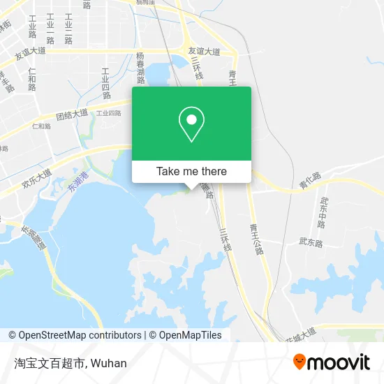 淘宝文百超市 map