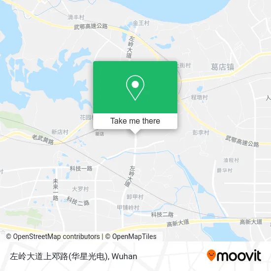 左岭大道上邓路(华星光电) map