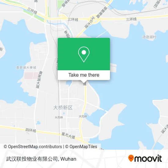 武汉联投物业有限公司 map