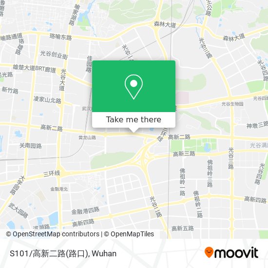 S101/高新二路(路口) map
