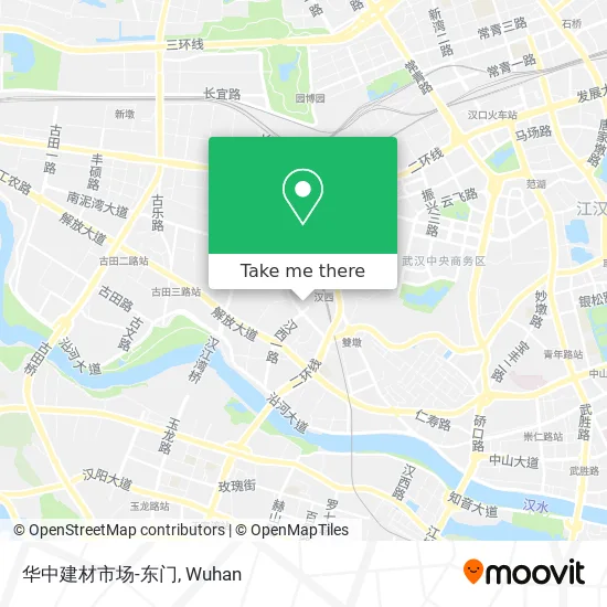 华中建材市场-东门 map