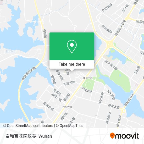 泰和百花园翠苑 map
